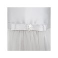 thumbnail image 5 of Girls Dress Silver Gray Bow Tie Sequin Party Princess 6, 5 of 8