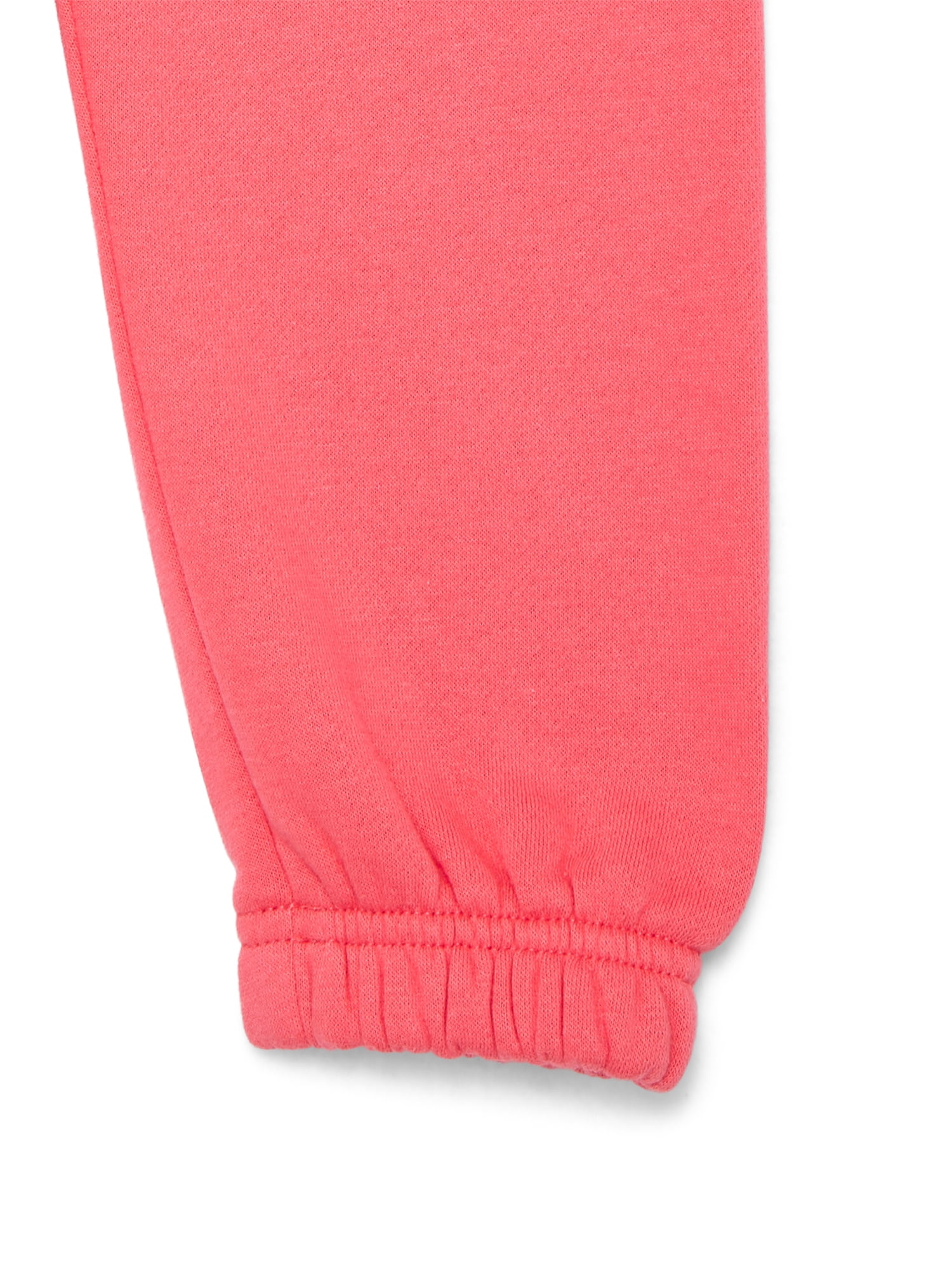 Wonder Nation Toddler Girls Fleece Jogger Pants, Sizes 2T-5T