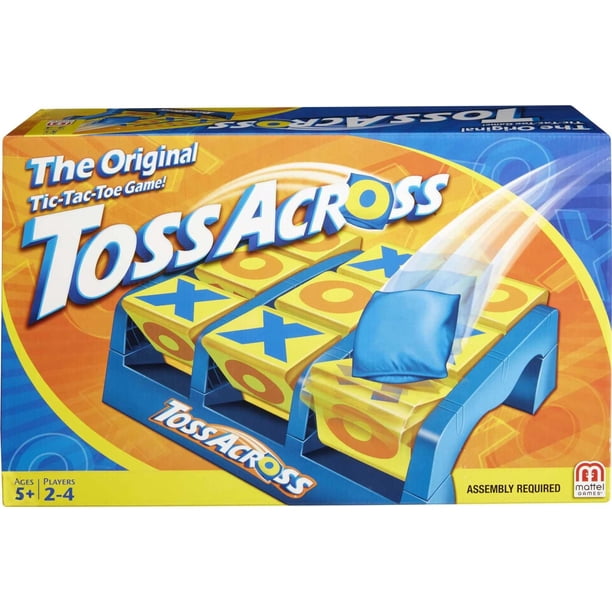 Juego de lanzar con bloques X y O MATTEL