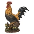 thumbnail image 1 of LARGE COCK ON A WOOD BARREL, 1 of 1