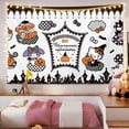 thumbnail image 4 of Halloween Hello Kitty Tapestry Sanrio Room Decor Cartoon Plush Wall Hanging Blanket Bedroom Poster Wall Sticker Background Cloth, 4 of 7