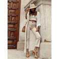 thumbnail image 2 of Women's Solid-Color Openwork Long Cardigan (Resort Style), 2 of 6