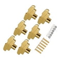 thumbnail image 4 of 6x Afinadores de Botones de Clavija de guitarra Sunnimix dorado, 4 of 8