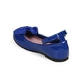 thumbnail image 3 of EC10 Girl Toddler Patent Round Toe Ankle Strap Bow Ballet Flat Size 5 - 10, 3 of 5