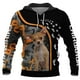 thumbnail image 3 of Sudadera con capucha con estampado 3D de Pitbull, rottweiler, bóxer y teckel para mujer y hombre, chándal de calle, regalo de amor para perros, 3 of 5