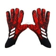 thumbnail image 3 of Soccer Goalkeeper Gloves Thickned Non-skid Red Green Black Latex Thickened Cold-resistant Breathable And Comfortable, 3 of 22