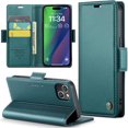 thumbnail image 1 of Case for iPhone 15 Plus Wallet Case with Card Holder, Kickstand RFID Blocking Magnetic Closure Shockproof Protective PU Leather Cover for iPhone 15 Plus Flip Wallet, 1 of 7