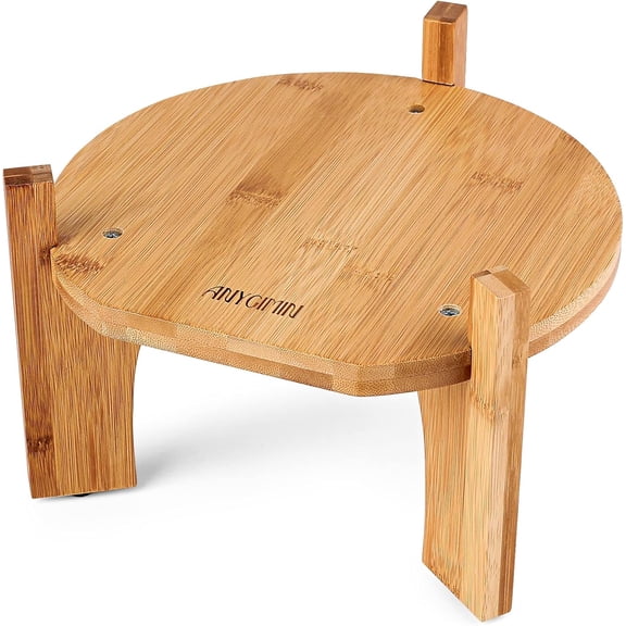 Drink Dispenser,Water Dispenser And Beverage Dispenser Stand. Fit Max 8.3 Inch Diameter - Natural Bamboo Wood