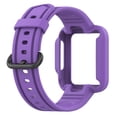 thumbnail image 4 of Para MI Watch Lite 1/2 Bandas Pulsera ajustable Correa de reloj deportiva de silicona, color negro, 4 of 5