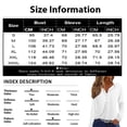 thumbnail image 3 of Womens Tops Women's Fashion Casual Gradient Printed V-Neck Long Sleeve Button T-Shirt Top, 3 of 5