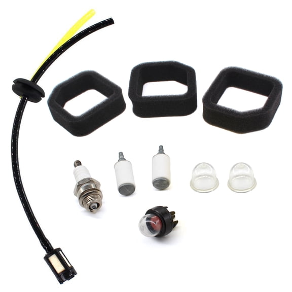 Air Filter Fuel Line Filter Kit for Homelite Craftsman UT33650 UT33600B UT33650B UT26SSEMC UT26CSEMC 26cc Trimmer