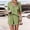 Blackish Green, variant on Linen Sets For Women 2 Piece Travel Outfits For Women Womens Summer Sets Women'S Athletic Clothing Sets Causal Top Cute Womens Summer Clothes Solid Color Work Blouses Matching Set Summer