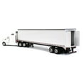 thumbnail image 4 of 1/64 White Kenworth T660 Sleeper with Trailer with Double Rear Doors 37032, 4 of 5