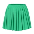 thumbnail image 4 of DHFJKG Skirts For Women Pleated A-Line Short Mini Basic Skirt School Uniform Skater Skirts Nightout Club Wear Cozy Skirt, 4 of 5