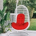 thumbnail image 5 of Leodye Basket Cushion Thickened Replacement Set of 1, Chair Cushion Waterproof Basket Chairs Cushion U-Shaped Cushions for Hanging Chairs Swing, 5 of 8