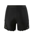 thumbnail image 5 of WREESH Womens Swim Shorts High Waisted Bathing Suit Bottoms Fashion Solid Color Swim Surf Beach Comfort Lace Board Shorts Black, 5 of 8