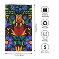 thumbnail image 4 of Disketp Colorful Floral Print Bathroom Towels,Cotton Towel,Soft Towels For Kitchen And Bath, 4 of 9