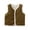 Brown, variant on Gtoiithly Toddler Baby Boy Girl Vest Little Kids Sleeveless Button Down Cardigan Jacket Outerwear Casual Loose Waistcoat for Kids Brown 3-6 Months