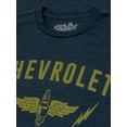 thumbnail image 2 of Tee Luv Men's Faded Chevrolet MCMXI Graphic T-Shirt (L), 2 of 6