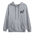 thumbnail image 6 of KHONTS He Left the 99 to Find Me Sweatshirt for Men Christian Fashion Graphic Hooded Sweatshirt Long Sleeve Hoodies Light Gray L, 6 of 6
