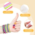 thumbnail image 4 of Uxcell 100Pcs Cuerda de Lanyard de Plástico 3.28ft Gimp Boondoggle para Manualidades Blanca, 4 of 7