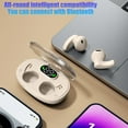 thumbnail image 5 of Hybrid Active Noise Cancelling Wireless Earbuds, 6 Mics Smart Noise Cancelling 55H Playtime, 32 Preset EQs via APP, Bluetooth 5.3 ENC AI Call Ear buds, IPX8 Waterproof Headphones with LED Display, 5 of 9