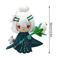 thumbnail image 2 of CookieRun kingdom Plush White Lily Cookie Plush Cookie Run Kingdom Plush, Cookie Run Kingdom Devil Stuffed Figure Pillow for Room Decor for Video Game Fans, 2 of 15