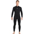 thumbnail image 1 of Soidarity Traje de buceo Trajes de baño a prueba de frío de alta eficiencia Protector solar fuerte Traje de neopreno resistente a los arañazos Camisa Deportes acuáticos Hombres Negro 3XL Soidarity OD020684-06, 1 of 6