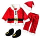 thumbnail image 2 of Qarigey Conjunto de traje de Papá Noel para niños pequeños, decoración de ropa interesante, vestido de Navidad adorable, trajes de Disfraces de disfraces, 2 of 6