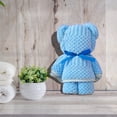 thumbnail image 5 of Bear Bath Towel Valentine's Day Gift Soft Absorbent Hand Towels for Wedding Graduation Baby Baptism Birthday Souvenir Supplies (Blue), 5 of 6