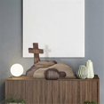 thumbnail image 4 of The Empty Tomb Easter Scene and Cross, Wooden Easter Tomb Scene Decoration, Wood Easter Rebirth Deco, 4 of 5