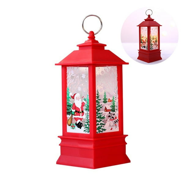 Singing Battery Operated & Plug-in Musical Lighted Christmas Snow ...