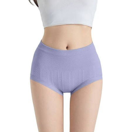 Weyolog Panties for Women  Women s Lace Plus Size Waist Sexy Breifs Gather Your Waist And Buttocks Lines  Panties for Women Purple M