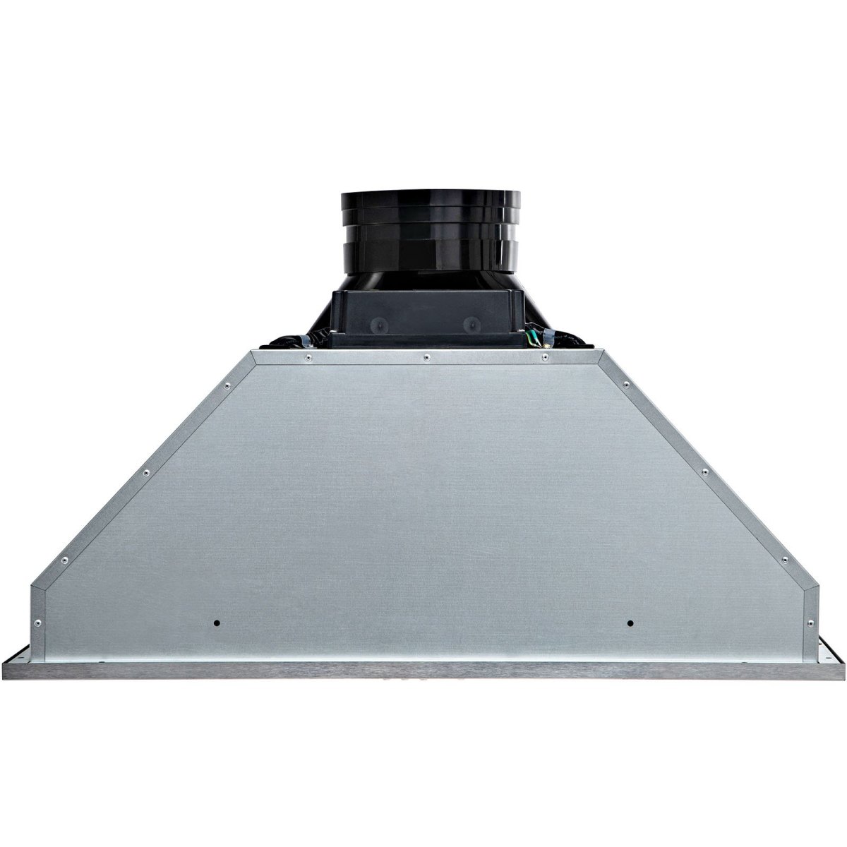 Insert Range Hood 800CFM 3 Speed 30 Inch Stainless Steel Built in Kitchen Vent with Push Button Control LED Lights Baffle Filters Ducted Ductless Convertible ETL Listed