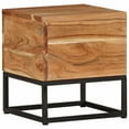 thumbnail image 5 of vidaXL Side Table 11.8"x11.8"x13" Solid Acacia Wood, 5 of 6