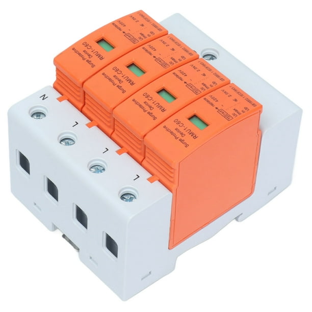 P Surge Protector,4P Surge Protective Device DIN Rail Surge Protector