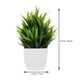 thumbnail image 5 of 3 piezas pequeñas plantas falsas plantas mini artificiales con plantas Ministerio del hogar Planta Fake en maceta Estilo mixto, 5 of 5