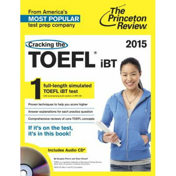 Pre-Owned Cracking the TOEFL Ibt with Audio CD, 2015 Edition (Paperback) 0804124647 9780804124645