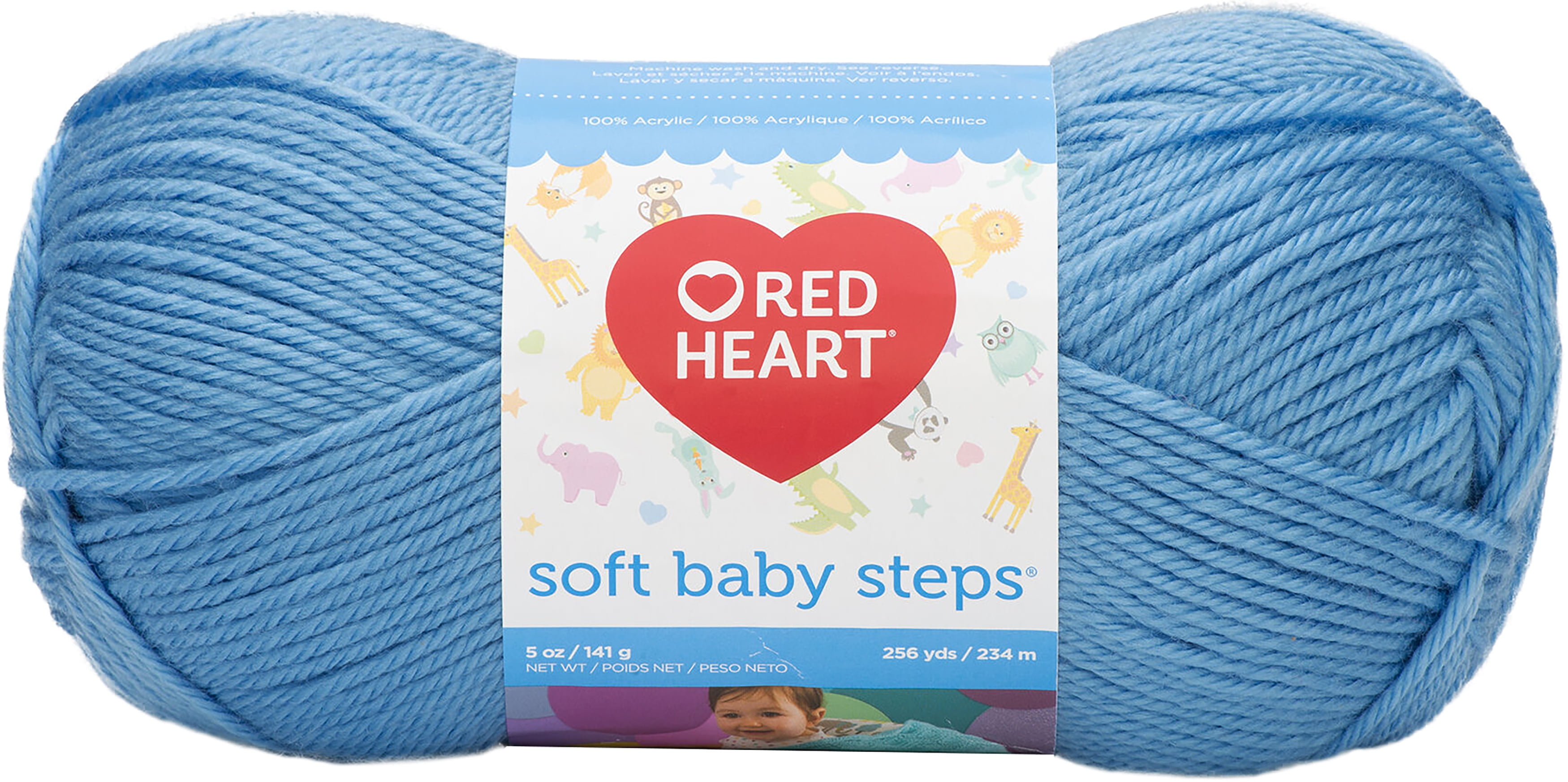 Red Heart Soft Baby Steps YarnDeep Sky Walmart Canada