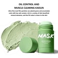 thumbnail image 2 of FSTDelivery Green Tea lngredients Clay Mask Stick, Blackhead Remover with Green Tea Extract, Deep Pore Cleansing, Moisturizing, Oil Control for Men and Women All Skin, Clearance, Green, 2 of 2