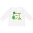 thumbnail image 3 of Inktastic My Grammie Loves Me Grandson Dinosaur Boys Long Sleeve Toddler T-Shirt, 3 of 5