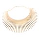 thumbnail image 2 of Collar de Babero Sunnimix Gargantilla Dorado Collar Llamativo Grueso, 2 of 8