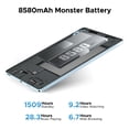 thumbnail image 2 of DOOGEE U11 Android 15 Tablets, 11 Inch Tablet with Gemini AI, 16GB+128GB/2TB, 8580mAh, Unisoc T7200, 5G WiFi Android Tablets | Widevine L1 | Bluetooth 5.0 | 13MP+6MP | GPS | OTG - Black, 2 of 7