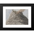 thumbnail image 2 of Willem Carel Dierkens 24x17 Black Modern Framed Museum Art Print Titled - Etna Crater (1778), 2 of 5