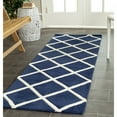 thumbnail image 3 of SAFAVIEH Chatham CHT720C Handmade Dark Blue / Ivory Rug, 3 of 10