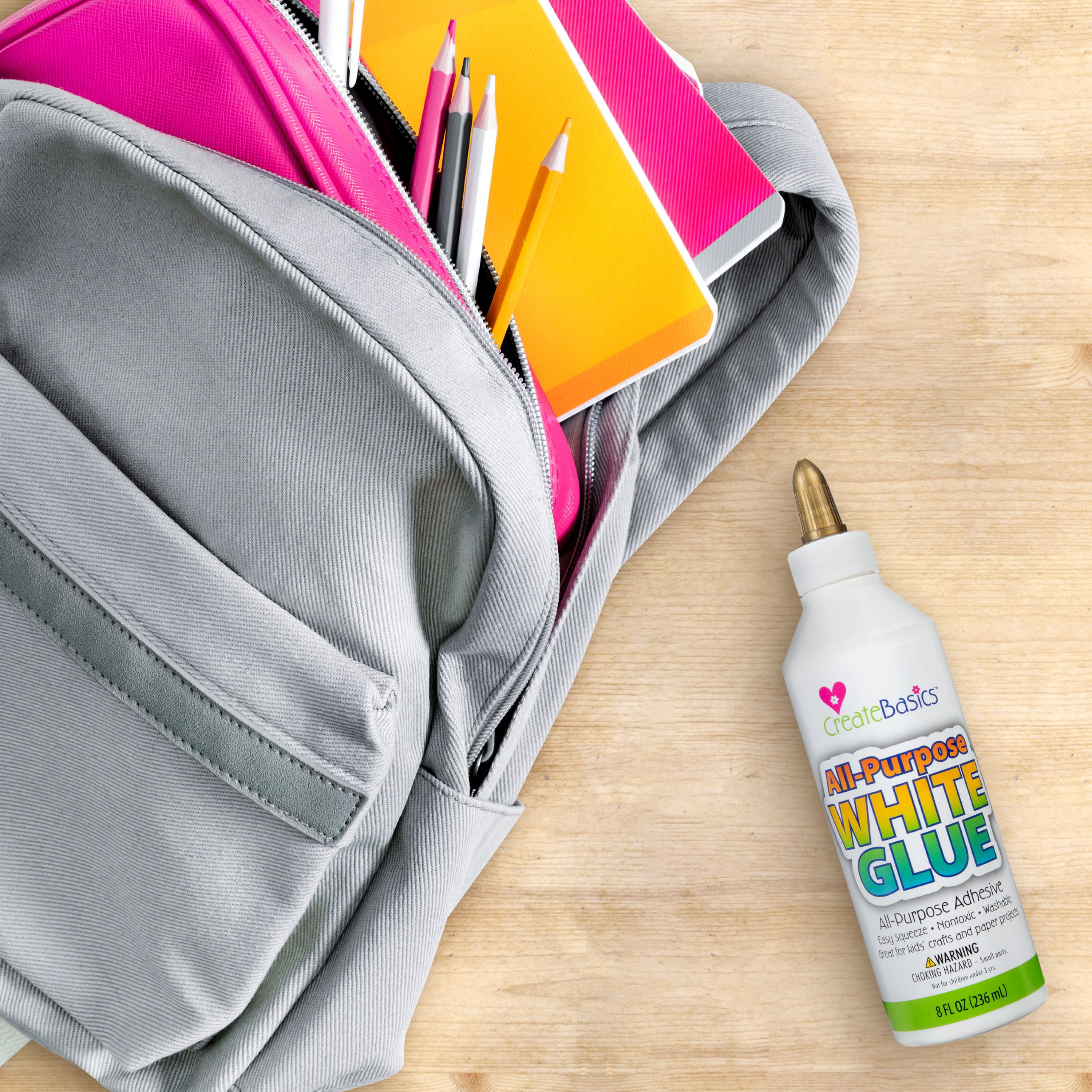 Create Basics Colle Tout Usage Épaisse, 4 oz (118 mL), Idéale pour Loisirs Créatifs, Salles de Classe et Activités de Groupe