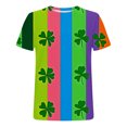thumbnail image 4 of Ceisia Men's Slim Fit Short Sleeve T-Shirt St. Patrick's Day Themed Print Clover Spring Summer Shirt Gift, 4 of 8