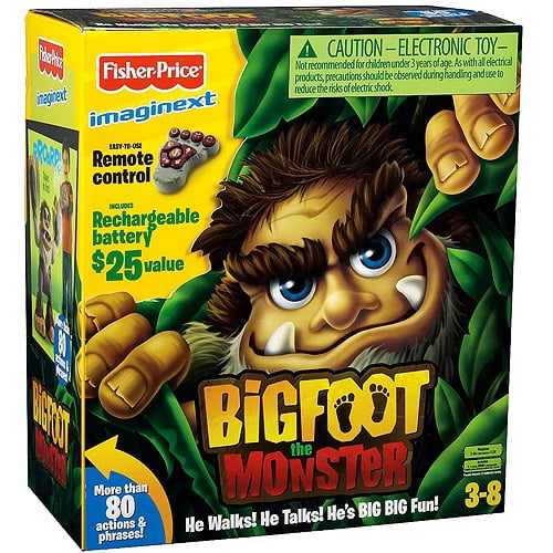 imaginext bigfoot the monster
