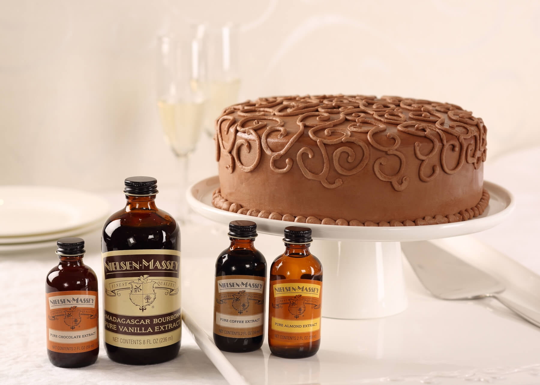 Nielsen-Massey Pure Chocolate Extract, 18 oz