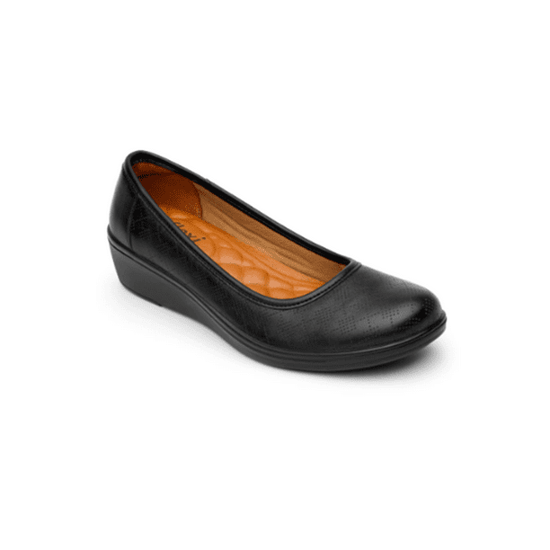 Zapato para Dama Flat Flexi 45602 color Negro